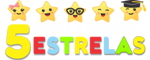 Logo Escola Infantil 5 Estrelas
